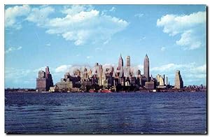The New York Skyline- The Symbol of America's greatness and open entrance into New York harbor - ...
