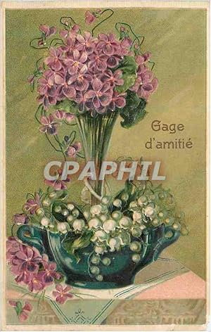 Image du vendeur pour Carte Postale Ancienne Fleur gage d amitie mis en vente par CPAPHIL