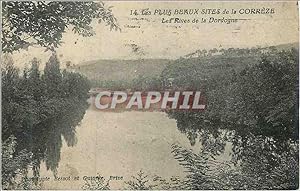 Seller image for Carte Postale Ancienne 14 les plus beaux sites de la correze les rives de la dordogne for sale by CPAPHIL