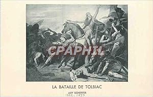 Bild des Verkufers fr Carte Postale Ancienne La Bataille de Tolbiac Ary Scheffer zum Verkauf von CPAPHIL