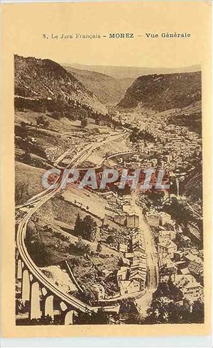 Bild des Verkufers fr Carte Postale Ancienne Le Jura franais Morez vue gnrale zum Verkauf von CPAPHIL