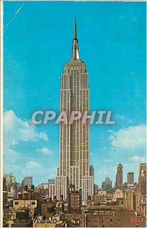 Bild des Verkufers fr Carte Postale Moderne New York City Empire State Building zum Verkauf von CPAPHIL
