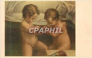 Bild des Verkufers fr Carte Postale Ancienne N 631 putti(dettaglio di danae) correggio roma galleria borghese zum Verkauf von CPAPHIL