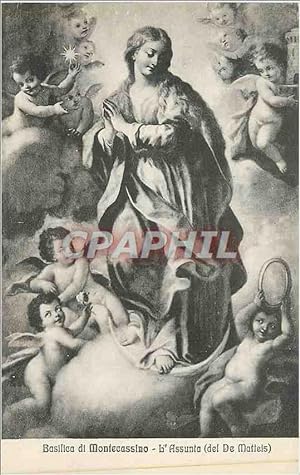 Image du vendeur pour Carte Postale Ancienne Basilica di montecassino l assunta(del de matteis) mis en vente par CPAPHIL