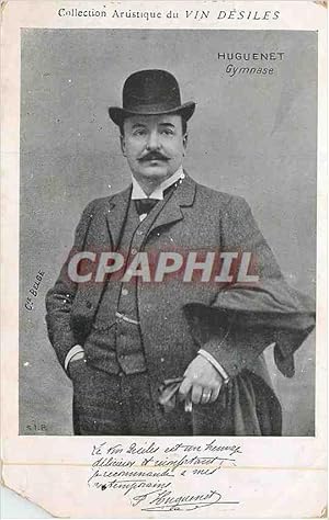 Image du vendeur pour Carte Postale Ancienne Collection Artistique du Vin Desles Huguenet Gymnase mis en vente par CPAPHIL