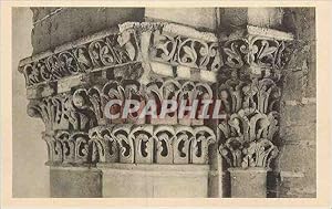 Immagine del venditore per Carte Postale Ancienne Eglise de Cunault (M et L) Pilier 9 Bas Cote Feuillages Stylisees venduto da CPAPHIL