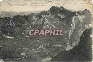 Seller image for Carte Postale Ancienne Les Alpes Panorama du Col du Lautaret (2075 m) Route de Briancon for sale by CPAPHIL