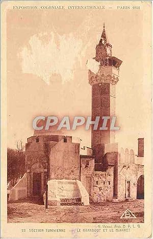 Seller image for Carte Postale Ancienne Selection Tunisienne le Marabout et le Minaret for sale by CPAPHIL