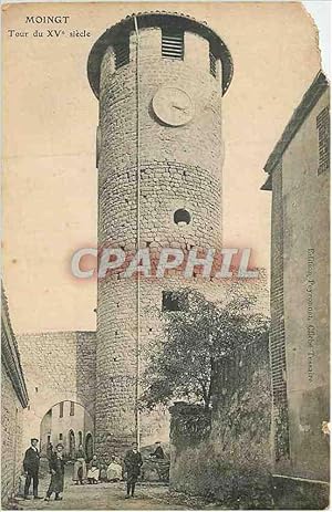 Bild des Verkufers fr Carte Postale Ancienne Moingt tour du xv siecle zum Verkauf von CPAPHIL