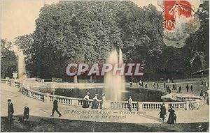 Bild des Verkufers fr Carte Postale Ancienne Parc de Saint Cloud Grande Eaux Bassin du Fer a Cheval zum Verkauf von CPAPHIL