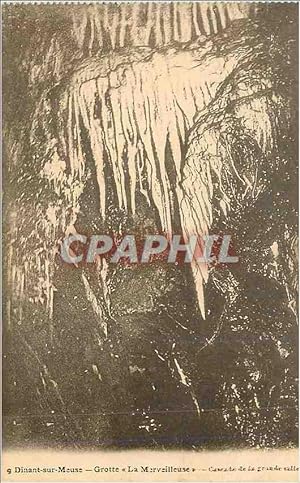 Carte Postale Ancienne Dinant sur Meuse Grotte la Merveilleuse