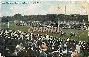 Image du vendeur pour Carte Postale Ancienne Champ de Courses d'Auteuil Hippisme Chevaux mis en vente par CPAPHIL