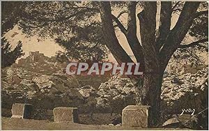 Imagen del vendedor de Carte Postale Ancienne La Douce de France Paysages et Pierres de Provence vue d'Ensemble des Baux a la venta por CPAPHIL