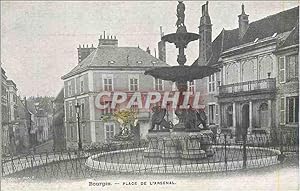Seller image for Carte Postale Ancienne Bourges Place de l'Arsenal for sale by CPAPHIL