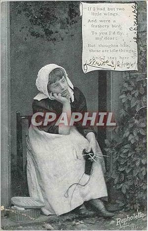 Seller image for Carte Postale Ancienne If I had but two little Wings for sale by CPAPHIL