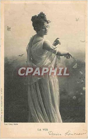 Bild des Verkufers fr Carte Postale Ancienne Les Cinq Sens La vue zum Verkauf von CPAPHIL