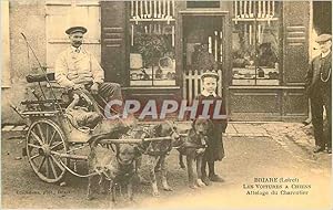 Reproduction Briare (Loire) Les Voitures e Chiens Attelage du Charcutier