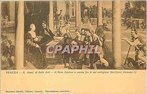 Immagine del venditore per Carte Postale Ancienne Venezia R Accad di Belle Arti IL Ricco Epulone a Mensa Fra (Bonifazio Veronese I) venduto da CPAPHIL