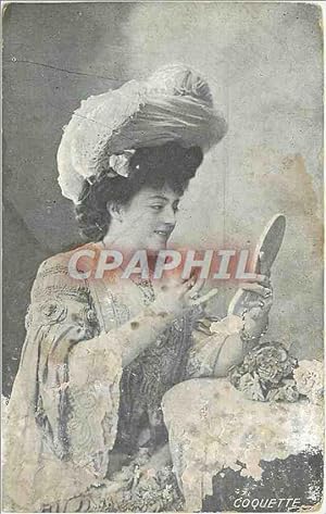 Image du vendeur pour Carte Postale Ancienne Coquette mis en vente par CPAPHIL