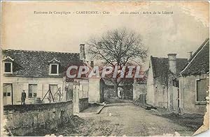 Bild des Verkufers fr Carte Postale Ancienne Environs de Compiegne Cambronne Arbre de la Libert zum Verkauf von CPAPHIL