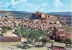 Carte Postale Moderne Alquezar Huesca vue générale au fond collegiate