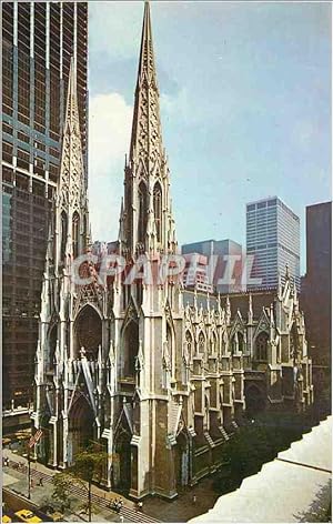 Bild des Verkufers fr Carte Postale Moderne Saint Patrick's Cathedral New York City zum Verkauf von CPAPHIL