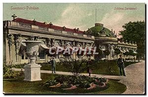 Carte Postale Ancienne Potsdam Sanssouci Schloss