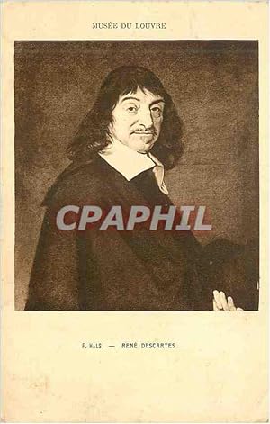 Seller image for Carte Postale Ancienne Musee du Louvre Rene Descartes for sale by CPAPHIL