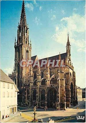 Image du vendeur pour Carte Postale Moderne Thann la Cathdrale St Thiebaut (XVIe s) Chef d'oeuvre de l'Art Gothique Flamboyant mis en vente par CPAPHIL