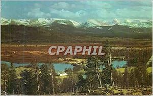 Carte Postale Moderne The Snow Capped Cairngorm Mountains From Near Aviemore