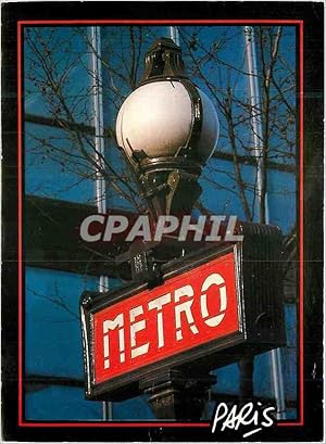 Bild des Verkufers fr Carte Postale Moderne Metro Parisien Paris zum Verkauf von CPAPHIL