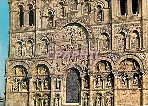 Bild des Verkufers fr Carte Postale Moderne Angouleme Charente La Cathdrale Saint Pierre La faade style poitevin zum Verkauf von CPAPHIL