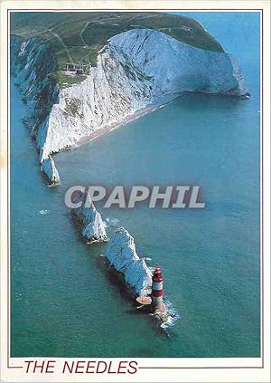 Carte Postale Moderne The Needles and Battery Late of Wight