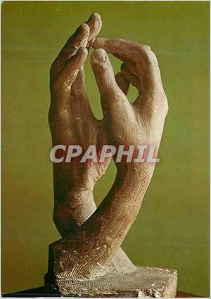 Seller image for Carte Postale Moderne Auguste rodin (1840 1917) la cathdrale pierre 1908 for sale by CPAPHIL