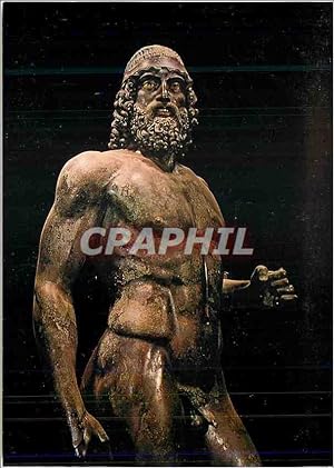 Bild des Verkufers fr Carte Postale Moderne Reggio calabria museo nazionale bronzi di riace statua a zum Verkauf von CPAPHIL