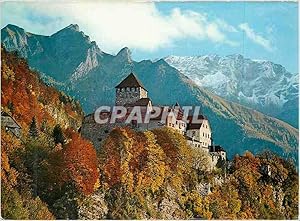 Carte Postale Moderne Schloss Vaduz Furstentum Leichtenstein