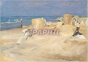 Seller image for Carte Postale Moderne Max Lieberman Am Strand von Nordwijk Christies London for sale by CPAPHIL