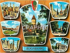 Bild des Verkufers fr Carte Postale Moderne Augsburg Jakobskirche und Rathaus zum Verkauf von CPAPHIL