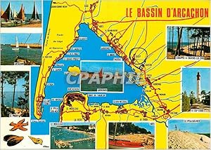 Carte Postale Moderne Le Bassin d Arcachon Gironde