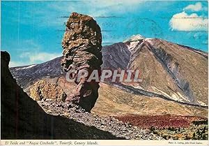 Bild des Verkufers fr Carte Postale Moderne El Teide and Roque Cinchado Tenerife Canary Islands zum Verkauf von CPAPHIL