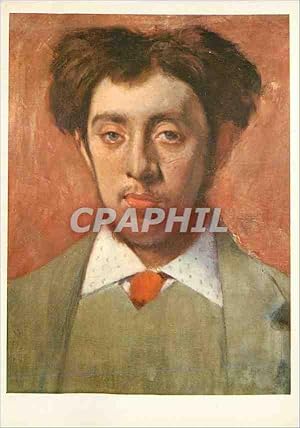 Bild des Verkufers fr Carte Postale Moderne Les chefs d oeuvre du musee de bayonne edgar degas (1834 1917) portrait d albert melida zum Verkauf von CPAPHIL