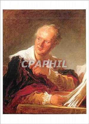 Image du vendeur pour Carte Postale Moderne Musee du Louvre Fragonard J H 1732 1806 Denis Diderot Ecrivain mis en vente par CPAPHIL