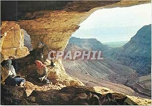 Carte Postale Moderne Judean desert The Cave at Nachal Zelim Where the Bar Kochba Letters Were Found