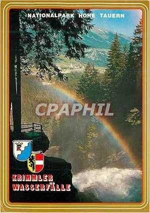 Carte Postale Moderne National Park Hohe Tauern Krimmler Wasserfalle die hochsten Europas Falhohe...