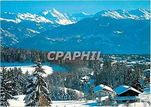 Carte Postale Moderne Crans Montana