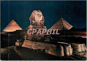 Immagine del venditore per Carte Postale Moderne Giza Sphinx and Pyramids Son et Lumiere venduto da Cpaphil.com