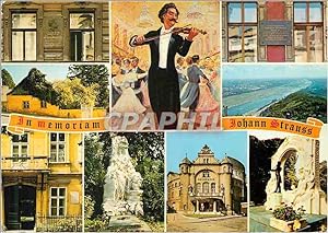Carte Postale Moderne In Memorian Johann Strauss 1825 1899