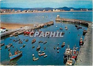 Carte Postale Moderne Laredo Le Port et la Plage