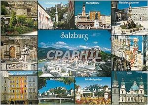 Carte Postale Moderne Festspielstadt Salzburg