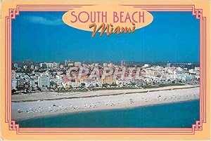 Seller image for Carte Postale Moderne South Beach Art Deco District Miami Florida for sale by CPAPHIL